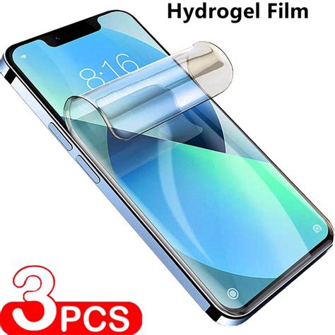 Pcs Hydrogel Film For Iphone Pro Xs Max Mini Screen Protector