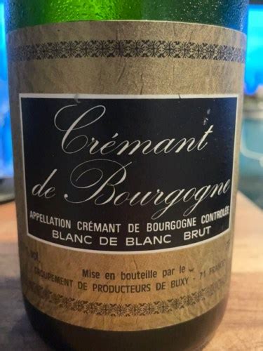 Vignerons De Buxy Cr Mant De Bourgogne Blanc De Blanc Brut Vivino Us