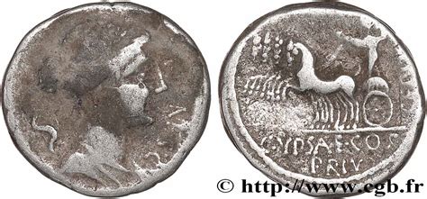 Plautia Denier Brm754110 Romaines