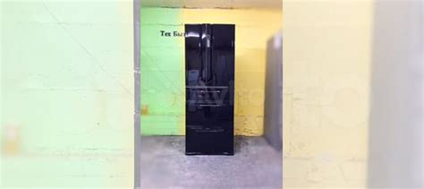Холодильник черный Toshiba со льдом широкий купить в Санкт-Петербурге ...