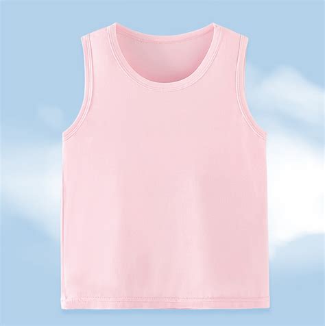 Tdoqot Boys Tank Tops Soft Casual Summer Sleeveless Play Shirts Pink