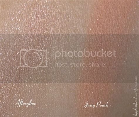 Lucy Minerals Mia Rose Baby Pink Sienna Shimmer Juicy Peach And