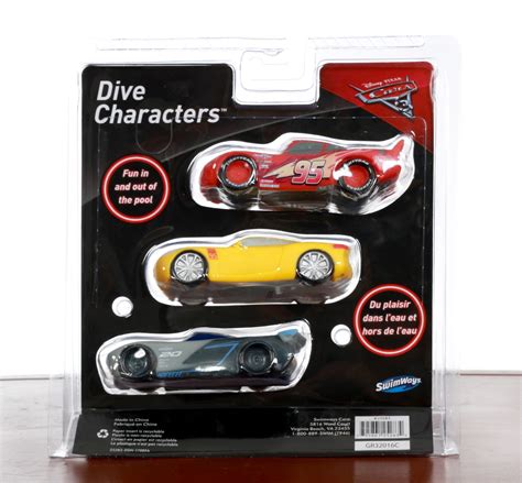 Dan The Pixar Fan Cars 3 Dive Charaters Three Pack From Swimways Review