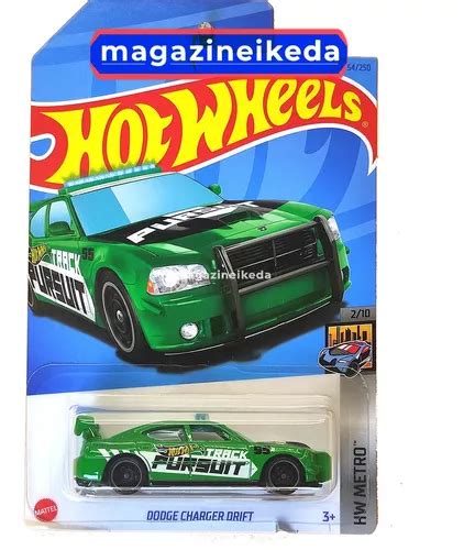 Carro Hot Wheels Dodge Charger Drift Hkg Verde C