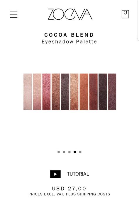 Zoeva Eyeshadow Palette Swatches In Cocoa Blend