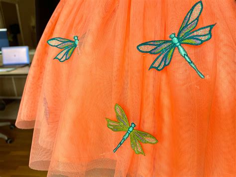 Dragonfly D Three Dimensional Embroidery Dimensional Fsl Free