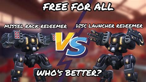 Redeemer Missile Rack Vs Redeemer Disc Launcher In Ffa Who Is Better