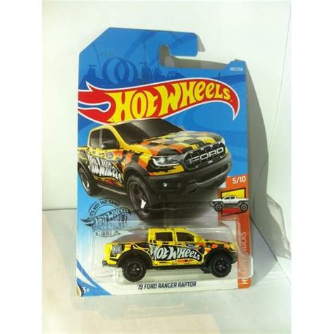Jual Hot Wheels HW Hot Trucks Ford Ranger Raptor Yellow MATTEL Kota Tangerang
