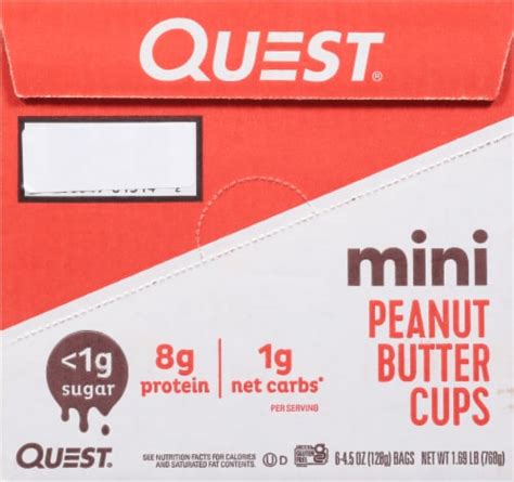 Quest Mini Peanut Butter Cups Ct Oz Kroger