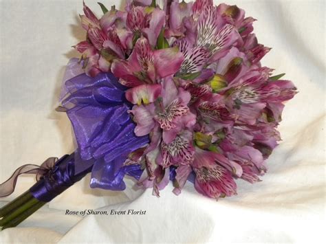 Rose Of Sharon Floral Designs Alstroemeria Bouquet Wedding Bridal