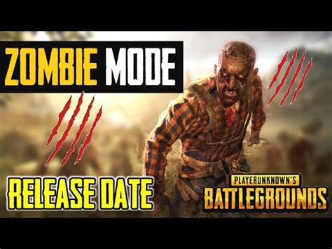 Pubg Mobile Zombie Mode Release Date Confirmed Full Details YouTube