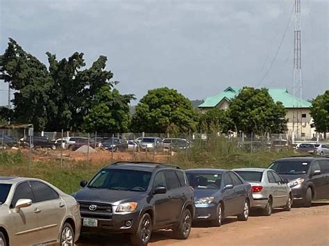 NLC Shutdown NNPC Headquarters Over Nationwide Strike Photos