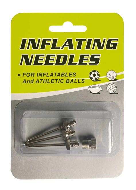 Inflating Needles Set Narrow Thread With Adapter Mccrackens