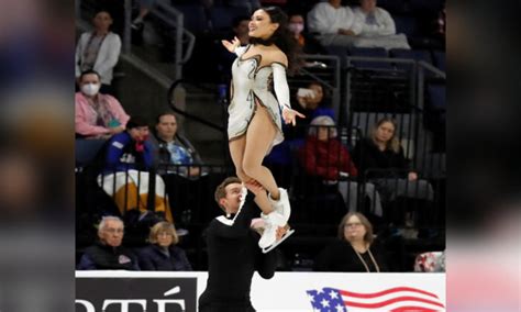 Us Ice Dancers Madison Chock And Evan Bates Give Us Another Skate