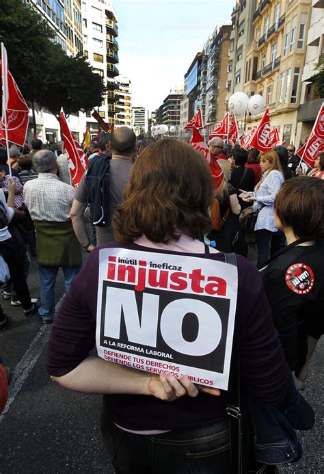 Fotos Manifestación Contra La Reforma Laboral España El PaÍs