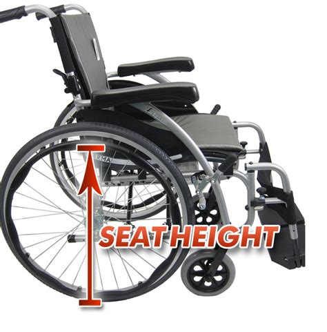 Average Wheelchair Seat Height