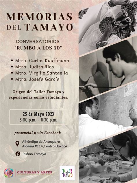 Invitan A Conversar Sobre El Impacto Del Taller Tamayo En Las Artes