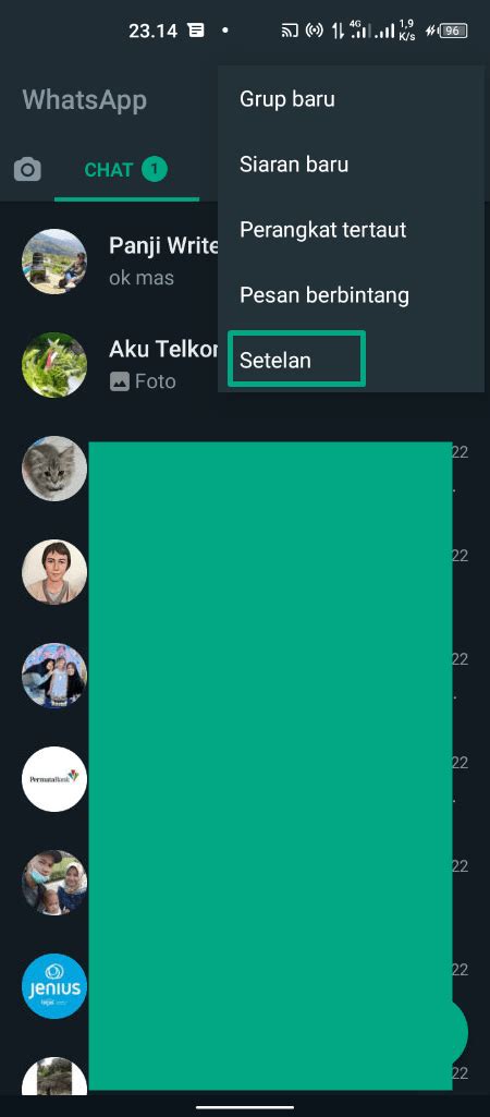 Cara Menampilkan Nama Kontak Whatsapp Tidak Muncul