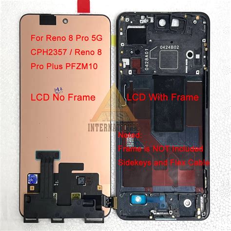 Original Amoled For Oppo Reno 8 Pro Plus PFZM10 LCD Reno 8 Pro 5G