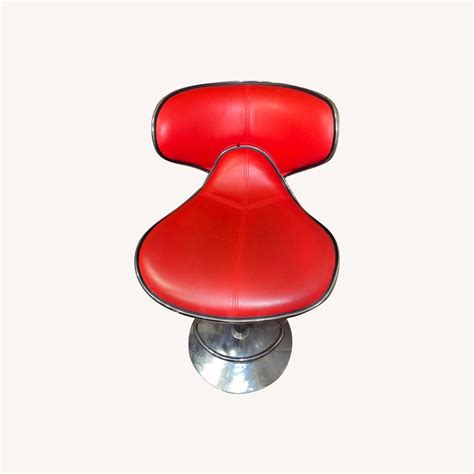 Red Bar Stools - AptDeco