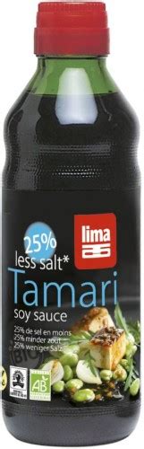 Sos Sojowy Tamari Mniej Soli Bio Lima 250ml Sklep Internetowy