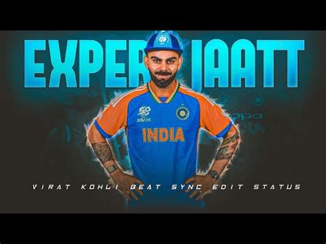 Expert Jatt X Virat Kohli Beat Sync Status Expert Jatt Status Youtube