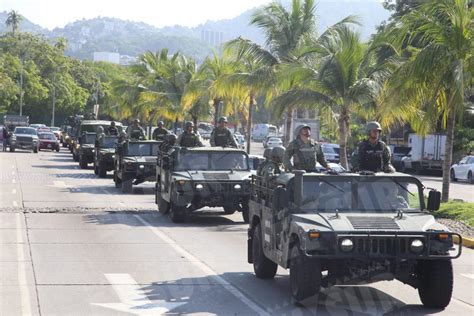 Llegan 210 Militares En Relevo Para Tareas De Seguridad En Acapulco