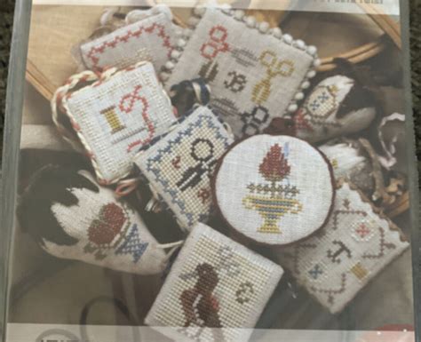 Heartstring Samplery Cross Stitch PATTERN Only Festive Fobs Stitching