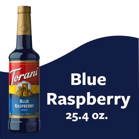 Torani Blue Raspberry Flavoring Syrup, Drink Mix, Handcrafted Soda Flavoring, 24.5 oz - Walmart.com