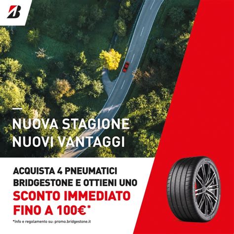 Promozione Bridgestone Nuova Stagione Nuovi Vantaggi Rmc Motori