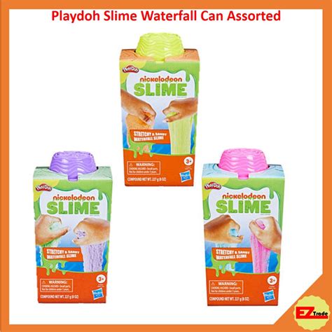 Hasbro Play Doh Nickelodeon Slime Brand Compound Waterfall Slime