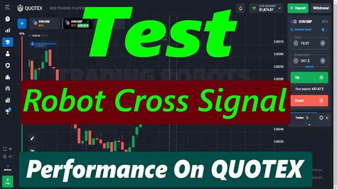 Test Robot Cross Signal Performance On QUOTEX Broker Binary Trading