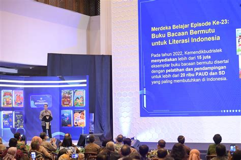 Kemendikbudristek Luncurkan Merdeka Belajar Episode Ke 23 Buku Bacaan