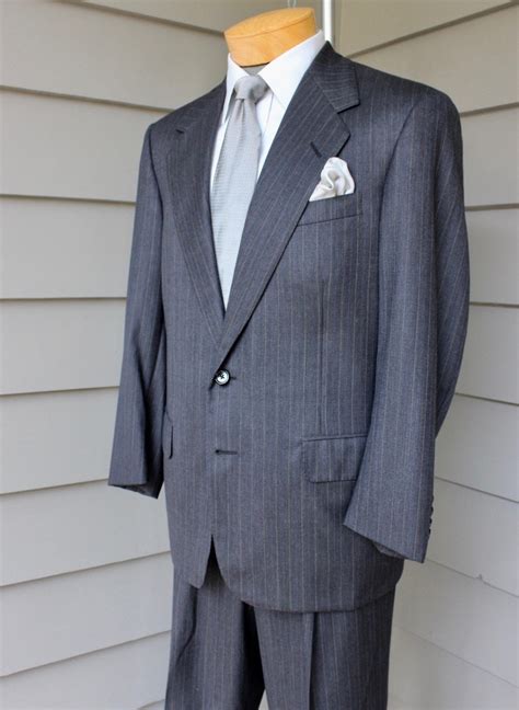 Vintage Oxxford Clothes Men S Suit Two Button Jacket Pleat Front Pant