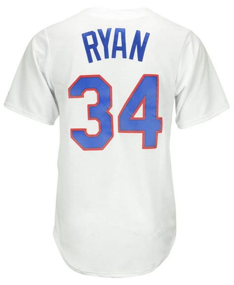 Majestic Nolan Ryan Texas Rangers Cooperstown Replica Jersey Macys