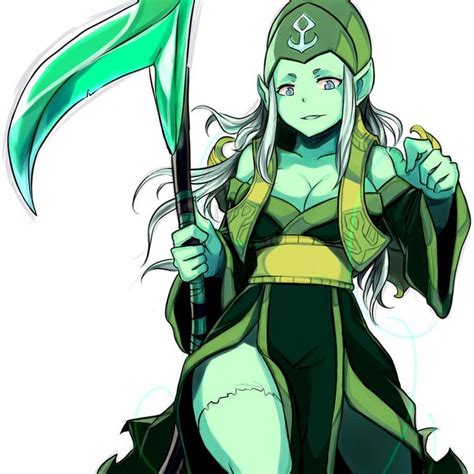 Necrophos Female Anime Dota 2 Anime Style