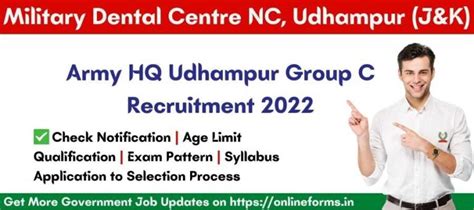 HQ Northern Command Udhampur Recruitment 2022 Group C 79 Post