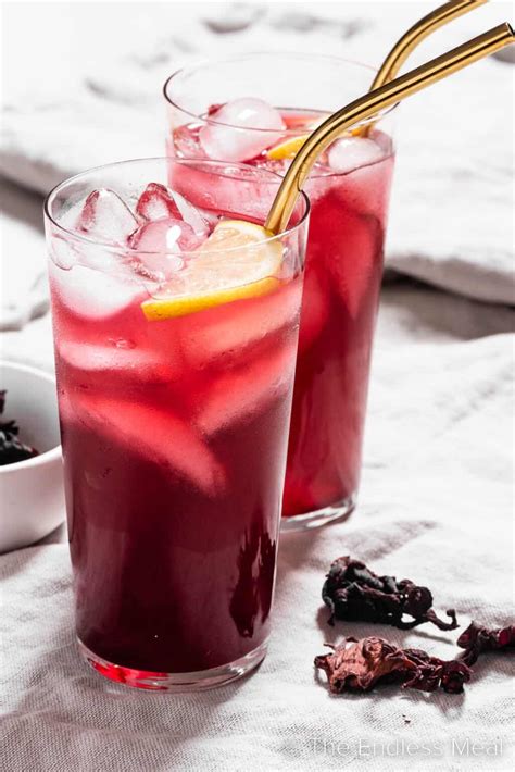 Hibiscus Lemonade The Endless Meal®