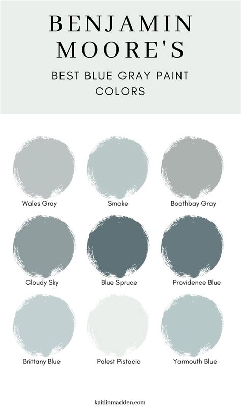 12 Gorgeous Blue Gray Paint Colors I Love Right Now Kaitlin Madden