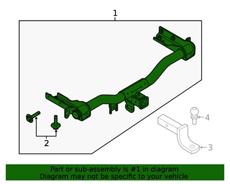 2019 2022 Ford Edge Trailer Hitch For 2 Inch Receiver Kt4z 19d520 Aa