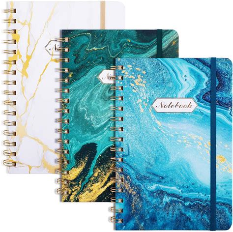 Amazon Eoout Pack A Spiral Notebook Journals For Women Ruled