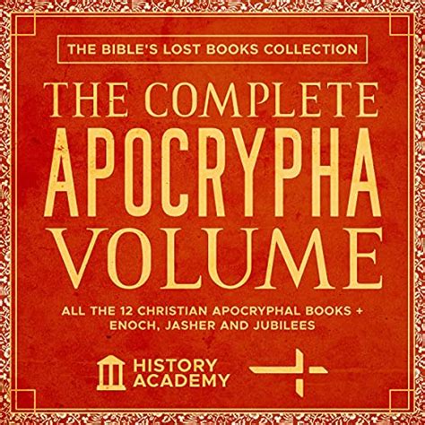 Amazon The Apocrypha The Complete Volume Including The Books Of