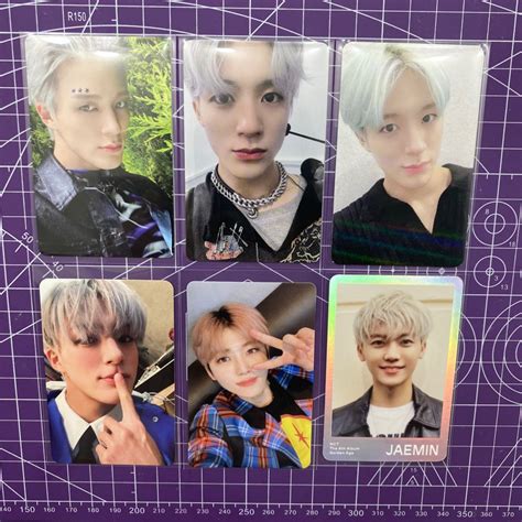 Photocard Pc Nct Dream Jeno Jaemin Alucard Istj Withmuu Fansign Jeno