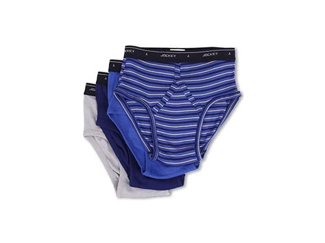 Jockey Cotton Low Rise Brief 4 Pack Men S Underwear Intense Royal