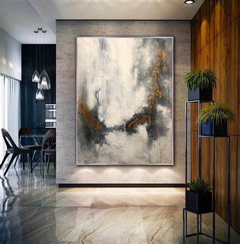 Abstract Acrylic Painting Extra Large Wall Art Modern Etsy