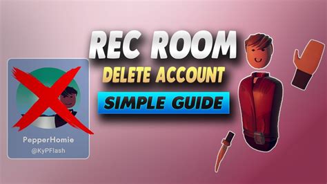 Rec Room How To Delete Account Simple Guide Youtube