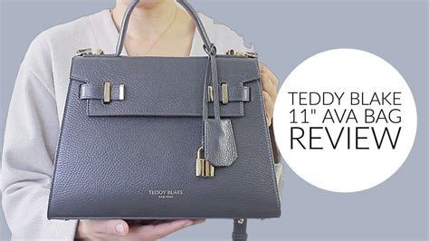 TEDDY BLAKE 11 AVA BAG REVIEW VERSATILITY WEAR TEAR IS IT