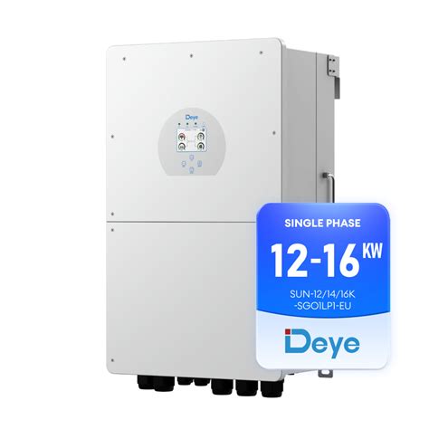 Deye Solar Hybrid Inverter 10kw 12kw 16kw Hybrid Single Phase Solar