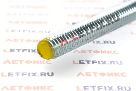 Шпилька резьбовая М8х1000 (1 метр) класса прочности 8.8 DIN 975, DIN 976