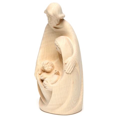 Sainte Famille en bois d érable au naturel vente en ligne sur HOLYART